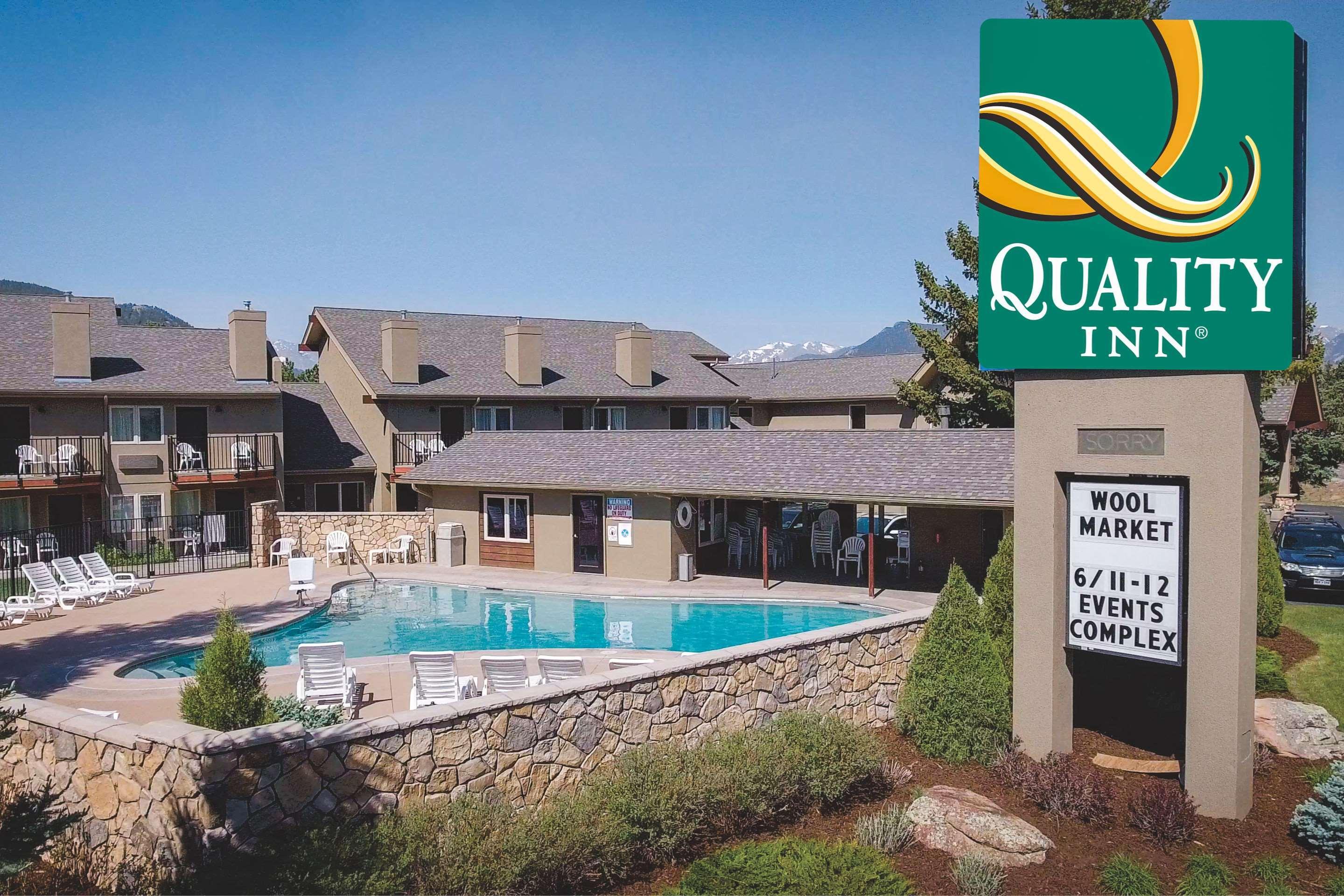 Quality Inn Near Rocky Mountain National Park Estes Park Exterior foto